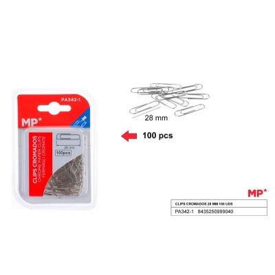 CLIPS 28MM 100PSC