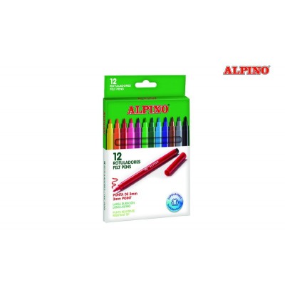 ROTULADOR ALPINO 12PSC