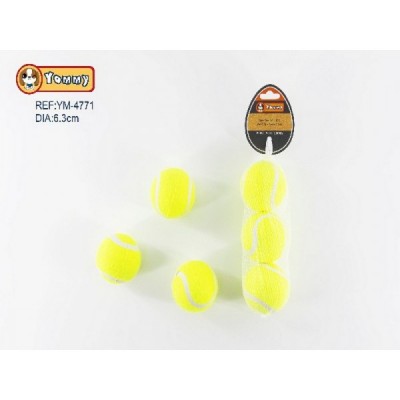 JUGUETE 6.4CM PELOTA TENIS