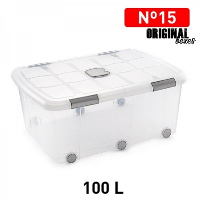 CAJA Nº 15 (100 L) PLATA F17