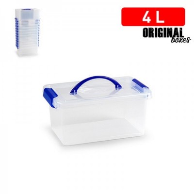 CAJA MINIBOX 4 L TRANSPARENTE