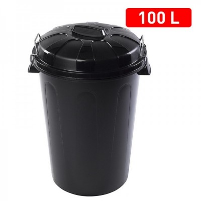 CUBO COMUNIDAD 100 L NEGRO