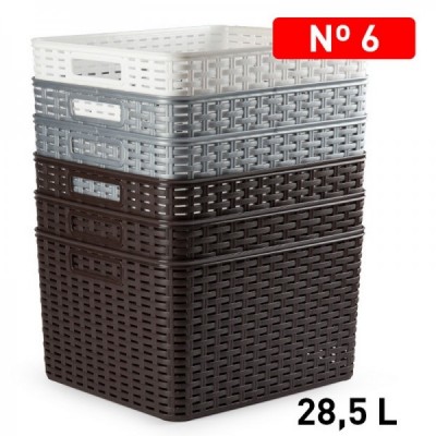 CESTA RATTAN Nº 6 28,5 L 34...