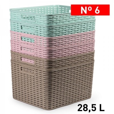 CESTA RATTAN Nº 6 28,5 L 34...