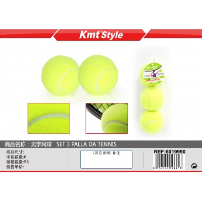 PELOTA TENIS 3PCS