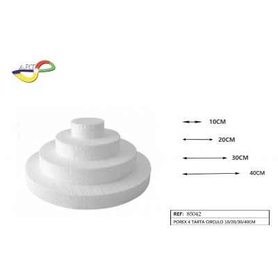 BASE TARTA DE POLIESTRENO...