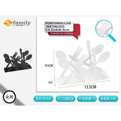 PORTAROLLOS METALICO...