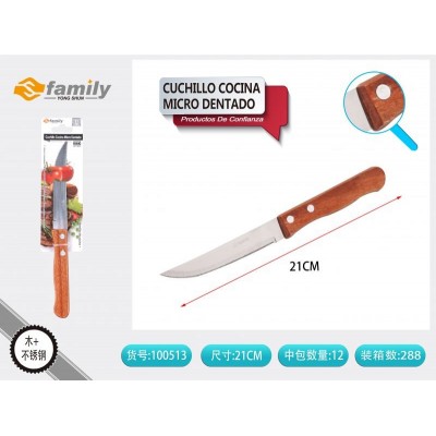 CUCHILLO COCINA MICRO DENTADO