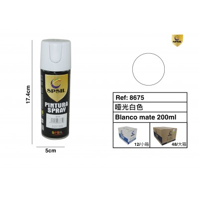 PINTURAS SPRAY BLANCO 200ML