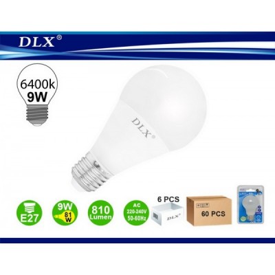 LED.A60 E27 9W 6/u