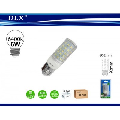 LED.E27 6W 12/u