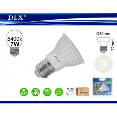 LED.JDR E27 7W 12/u