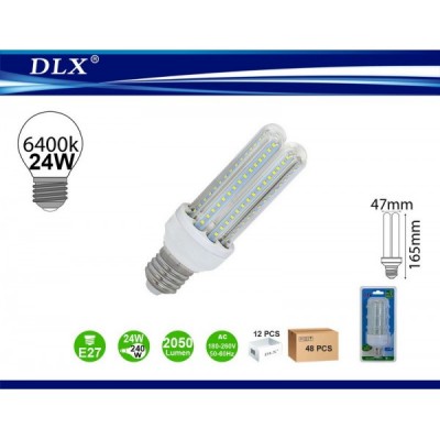 LED.4U E27 24W 12/u