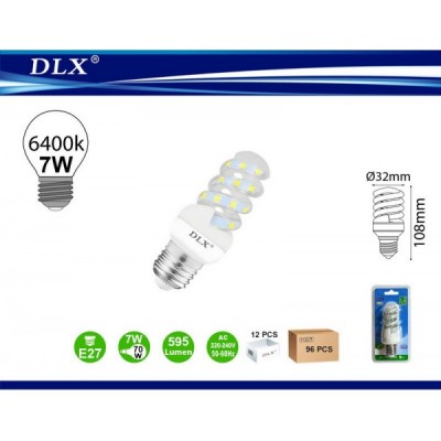 LED.S E27 7W 12/u