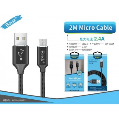 CABLE MICRO 2M 2.4A...